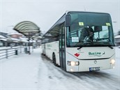 Autobusové nádraží v Nové Pace na Jičínsku. Autobusové nádraží v Nové Pace na Jičínsku.
