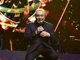 Karel Gott na bratislavském koncert (25. ledna 2018)