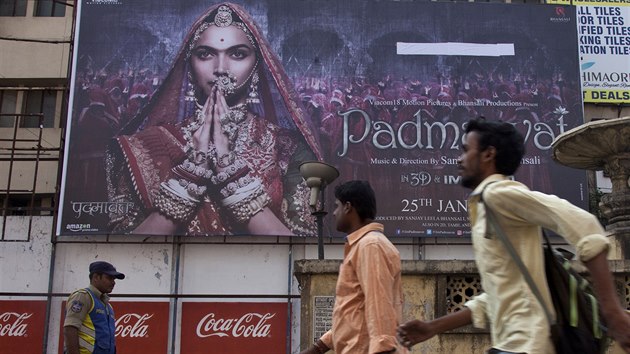 V Indii jde do kin kontroverzn film Padmaavat, kter v zemi zaehl protesty hinduistickch extremist (24. ledna 2018)