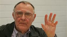 Zakladatel nábytkáského gigantu IKEA Ingvar Kamprad v poboce na erném Most...