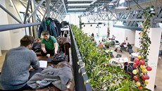 Brněnský Impact Hub je s celkovou rozlohou 3 450 metrů čtverečních druhý... Brněnský Impact Hub je s celkovou rozlohou 3 450 metrů čtverečních druhý...