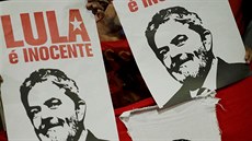 V Brasilii demonstrovali Lulovi píznivci. (23. ledna 2018)