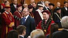 Ministr školství, mládeže a tělovýchovy Robert Plaga předal jmenovací dekrety... Ministr školství, mládeže a tělovýchovy Robert Plaga předal jmenovací dekrety...