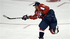 Alexandr Ovečkin při Utkání hvězd NHL v soutěži tvrdosti střelby. Alexandr Ovečkin při Utkání hvězd NHL v soutěži tvrdosti střelby.