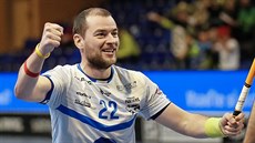 Marek Zapletal v dresu florbalistů Otrokovic. Marek Zapletal v dresu florbalistů Otrokovic.
