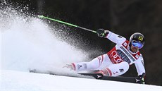 Marcel Hirscher v obřím slalomu v Garmisch-Partenkirchenu. Marcel Hirscher v obřím slalomu v Garmisch-Partenkirchenu.