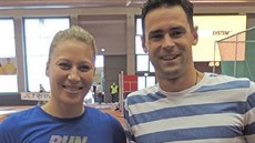 Jiřina Ptáčníková a Jan Kudlička v tyčkařském závodě vytvoří tým. Partnery jsou... Jiřina Ptáčníková a Jan Kudlička v tyčkařském závodě vytvoří tým. Partnery jsou...