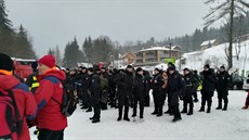 Záchrana 2018. Cvičení Integrovaných záchranných složek na Dolní Moravě. 24.1.... Záchrana 2018. Cvičení Integrovaných záchranných složek na Dolní Moravě. 24.1....