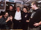 Ivo Andrle, Pavel Rajan, Terry Jones z Monty Python, Petr Jirásek a Petr Vítek...