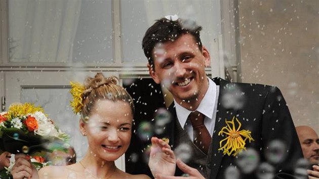 Tom Tetk a Radka Velikovsk se vzali v roce 2012.