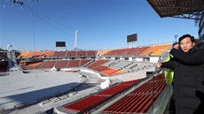 Stadion v Pchjongčchangu, kde proběhne zahajovací a závěrečný ceremoniál... Stadion v Pchjongčchangu, kde proběhne zahajovací a závěrečný ceremoniál...