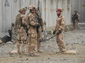 Čeští vojáci v afghánském Bagrámu Čeští vojáci v afghánském Bagrámu