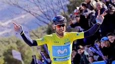 Alejandro Valverde v závodu Kolem Valencie. Alejandro Valverde v závodu Kolem Valencie.
