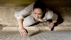 Egyptoložka Renata Landgráfová během výzkumu v Abúsíru. Egyptoložka Renata Landgráfová během výzkumu v Abúsíru.