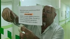 Karlovarská krajská nemocnice vyhlásila kvůli chřipce zákaz návštěv. Karlovarská krajská nemocnice vyhlásila kvůli chřipce zákaz návštěv.