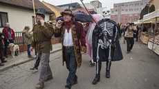 Lešetínský fašank se konal v sobotu po celý den blízko centra Zlína (3. února... Lešetínský fašank se konal v sobotu po celý den blízko centra Zlína (3. února...