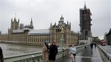 Budova britského parlamentu v Londýně Budova britského parlamentu v Londýně