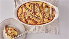 Žába v díře s cibulovo-pivním čatní Žába v díře s cibulovo-pivním čatní
