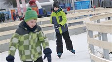 Pi zimní olympiád v roce 2018 byl olympijský park na brnnském výstaviti.