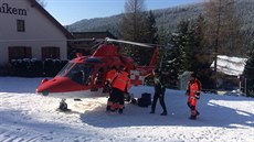 Horská služba zasahovala v Jeseníkách u dvou vážných úrazů. Horská služba zasahovala v Jeseníkách u dvou vážných úrazů.