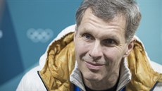 Předseda ČOV Jiří Kejval v dějišti her v Pchjongčchangu. Předseda ČOV Jiří Kejval v dějišti her v Pchjongčchangu.