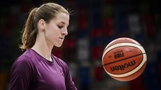 Kateřina Elhotová na tréninku české reprezentace Kateřina Elhotová na tréninku české reprezentace