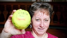 Hana Korčáková, prezidentka softballového klubu Žraloci Ledenice Hana Korčáková, prezidentka softballového klubu Žraloci Ledenice