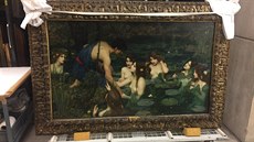 Manchesterská galerie odebrala dílo Johna Williama Waterhouse „Hylás a nymfy“... Manchesterská galerie odebrala dílo Johna Williama Waterhouse „Hylás a nymfy“...