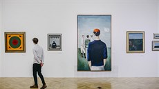 Záběr z vernisáže výstavy Kamil Lhoták: Retrospektiva Záběr z vernisáže výstavy Kamil Lhoták: Retrospektiva