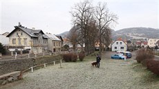 Náměstí ve Velkém Březně, které se změní. Náměstí ve Velkém Březně, které se změní.