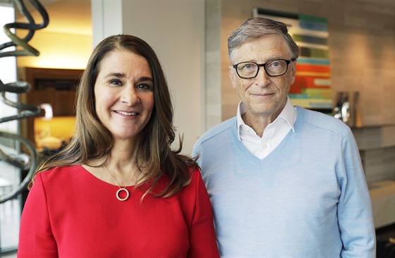 Melinda a Bill Gatesovi na snímku z 1. února 2018