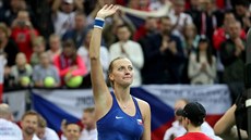 POSTUP. Petra Kvitová zajistila Češkám v 1. kole Fed CUpu proti Švýcarsku... POSTUP. Petra Kvitová zajistila Češkám v 1. kole Fed CUpu proti Švýcarsku...