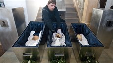 Kosterní pozůstatky Valdštejnů, kteří žili ve 14. století v Jilemnici, jsou... Kosterní pozůstatky Valdštejnů, kteří žili ve 14. století v Jilemnici, jsou...