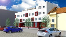 Takto bude podle vizualizace vypadat nový Bílý lev. V objektu bude 22 bytů a... Takto bude podle vizualizace vypadat nový Bílý lev. V objektu bude 22 bytů a...