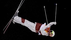 Kanadský akrobatický lyžař Mikaël Kingsbury na olympjských hrách v... Kanadský akrobatický lyžař Mikaël Kingsbury na olympjských hrách v...