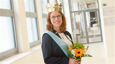 Vítězka krajského kola soutěže Zlatý Ámos 2018, chemikářka Lucie Bakalová z... Vítězka krajského kola soutěže Zlatý Ámos 2018, chemikářka Lucie Bakalová z...