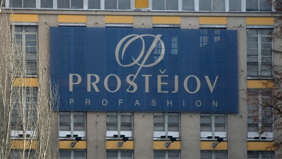 Logo Odvního podniku Prostjov na dnes u neexistující budov firmy