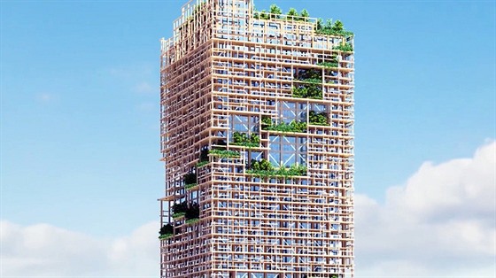Devný mrakodrap by ml v Tokiu vyrst do roku 2041. 