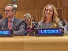 Taána Gregor Brzobohatá v OSN vystoupila v lednu ji ponkolikáté.