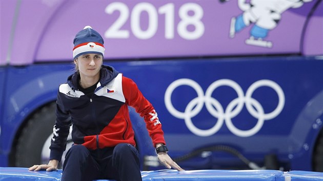 Česká rychlobruslařka Martina Sáblíková při tréninku v jihokorejské hale... Česká rychlobruslařka Martina Sáblíková při tréninku v jihokorejské hale...