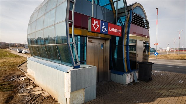 Stanice metra Letňany Stanice metra Letňany