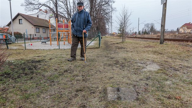 Busta prezidenta T. G. Masaryka stla v Tyrov sadu v eskobudjovick tvrti Knsk Dvory. Nyn jsou na mst jen zbytky podstavce.