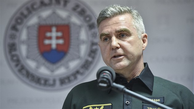 Slovensk policejn prezident Tibor Gapar