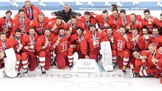 ZLATO. Rutí hokejisté zvítzili v olympijském finále proti Nmecku. (25. února...