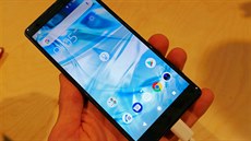 Sony Xperia XZ2 na veletrhu MWC v Barceloně Sony Xperia XZ2 na veletrhu MWC v Barceloně