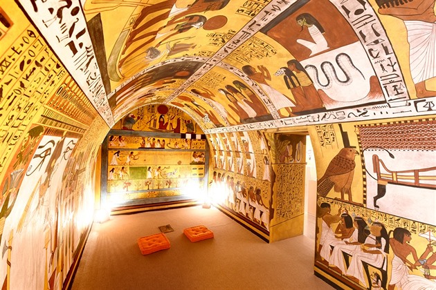 Muzeum v rakouském Mistelbachu pináí atributy starovkého Egypta.
