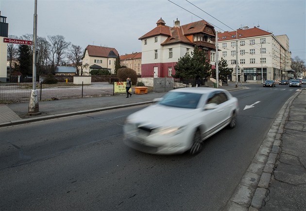 Na pozemcích v okolí zachránné vily Anika v centru Hradce Králové má vyrst...