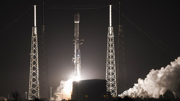 Padesátý start rakety Falcon 9 společnosti SpaceX se uskutečnil 6.3.2018 z... Padesátý start rakety Falcon 9 společnosti SpaceX se uskutečnil 6.3.2018 z...