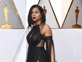 Taraji P. Hensonová na Oscarech (Los Angeles, 4. bezna 2018)