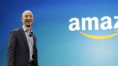 Šéf Amazonu Jeff Bezos na snímku z roku 2014 Šéf Amazonu Jeff Bezos na snímku z roku 2014